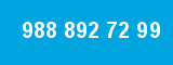 988 892 72 99 988 892 72 99